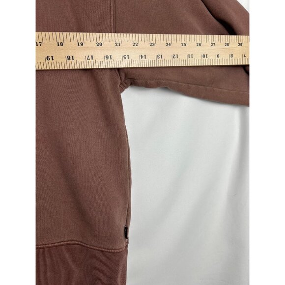 TNA Women's Brown Crewneck Sweatshirt Long Sleeve Size 2 Relaxed Fit - Picture 4 of 13